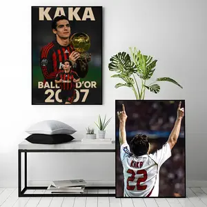 Kaká-Golden Boy Poster HD Heavy-Duty Self-Adhesive Waterproof Wall Decor – Tool-Free Install, Durable & Reusable Conceals Wall Flaws | Elevates Home Style | Ideal for Living Rooms, Bathrooms & Kitchens