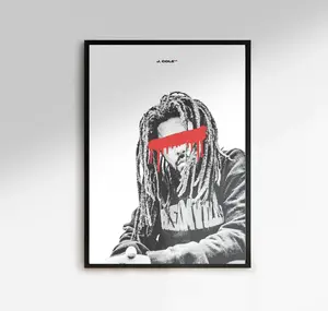 LIMITED-EXCLUSIVE - J. COLE - Rap-Hip-Hop minimal Wall Poster