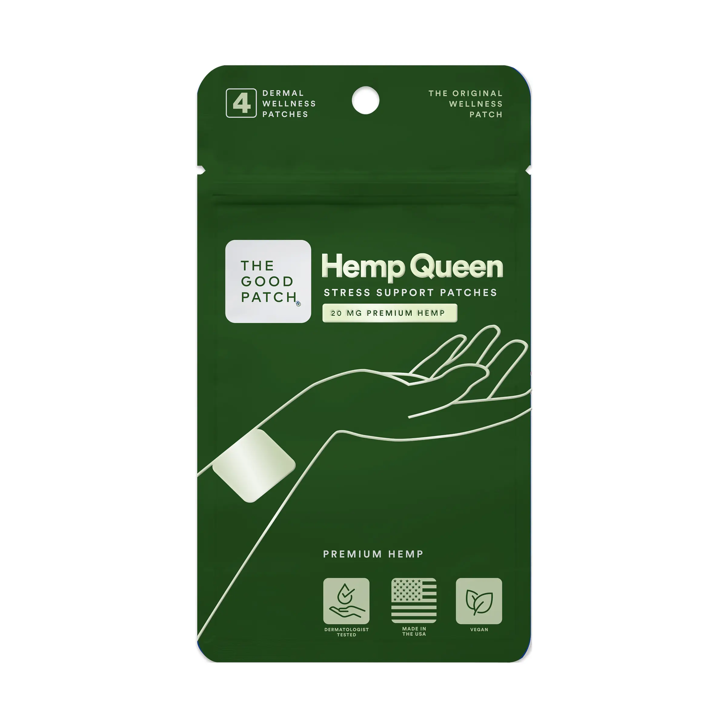 Hemp Queen - Stress Relief Patches with Hemp
