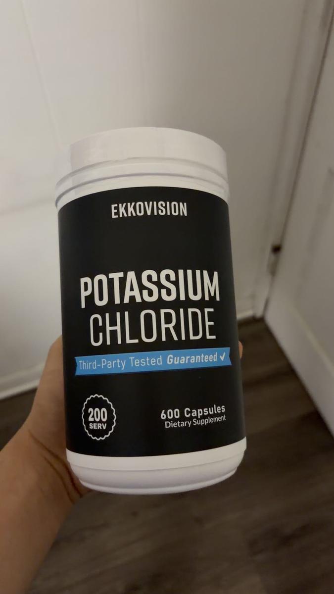 Item: Potassium Chloride, 200 Servings