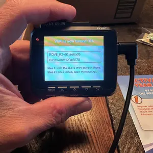 ROVE R2-4K Dash Cam with 4K Ultra HD, Super Night Vision Technology and Built-in WiFi 6, GPS