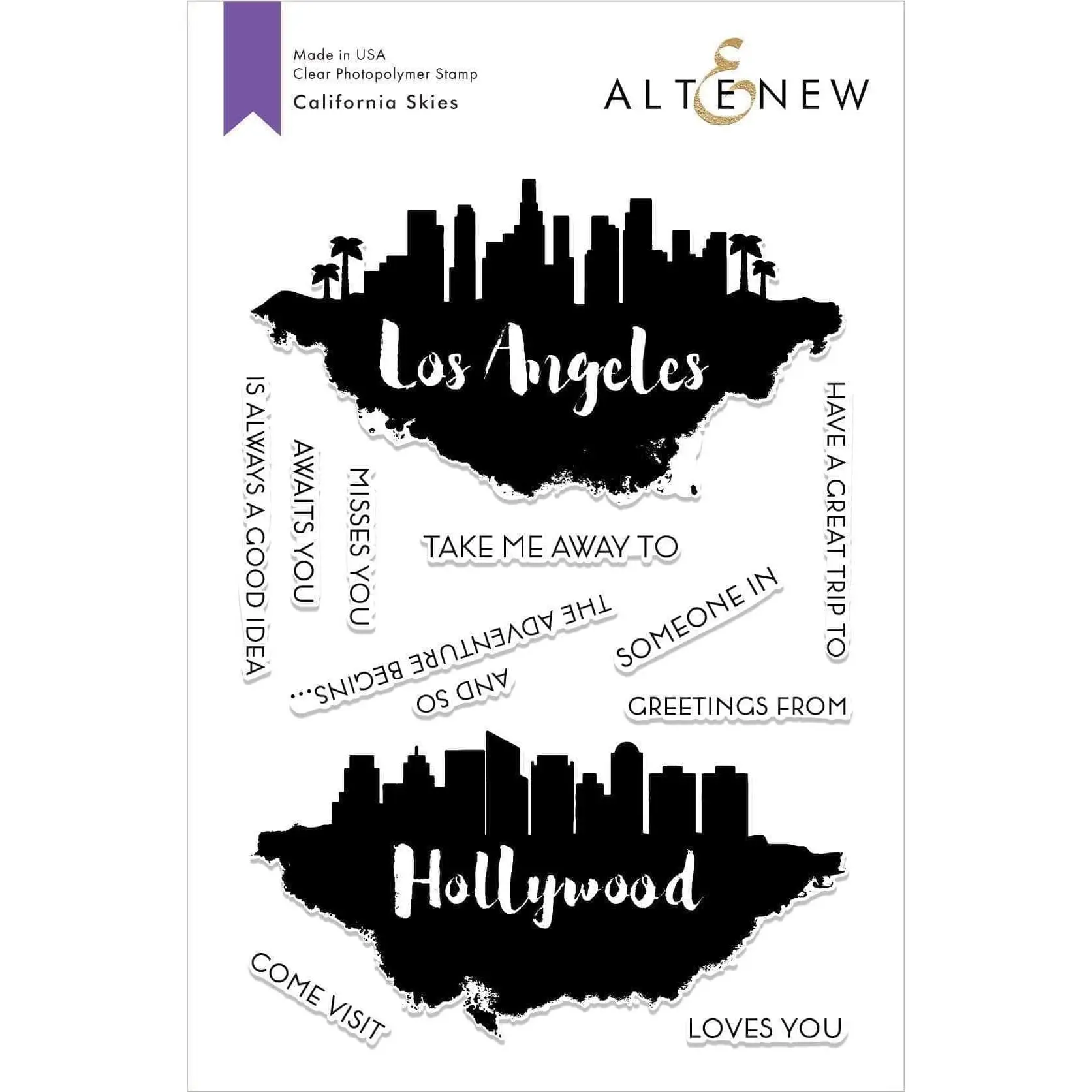 California Skies Stamp Set