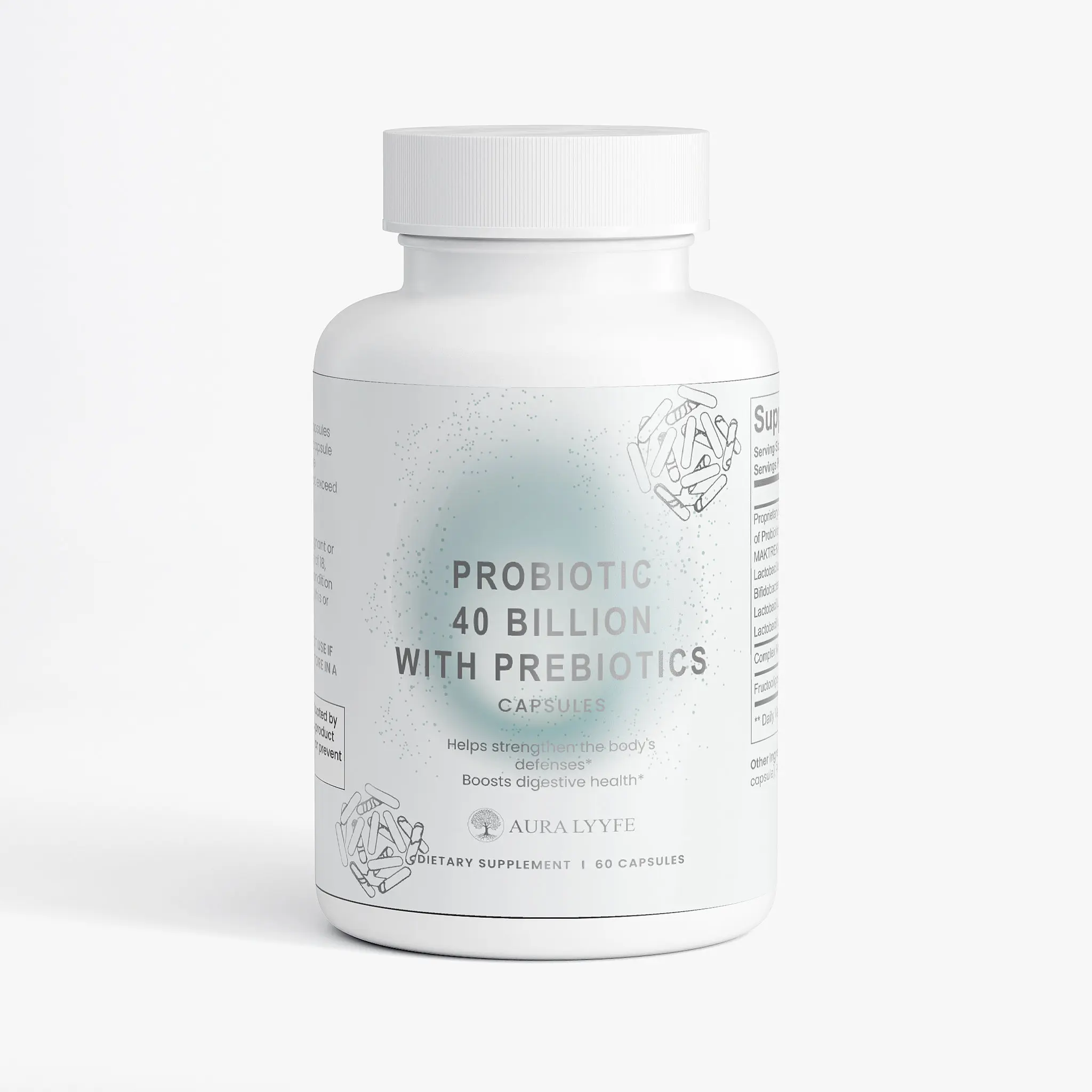 Aura Lyyfe Probiotic + Prebiotic 40 Billion CFU