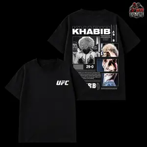 KHABIB NURMAGOMEDOV TEE, Dagestan The Eagle UFC, MMA Graphic Tee, UFC MMA Shirt, Gym Wear, Gift for Fighters, Sports Apparel