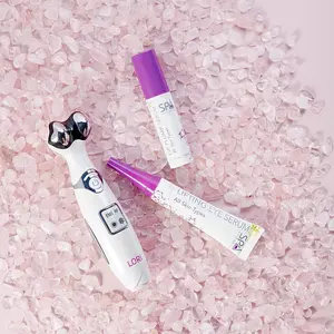 LORI advanced thermal/cryo anti-aging skincare infusion wand – Lift, Sculpt, and Depuff with Sonic and EMS Technology by Spa Sciences