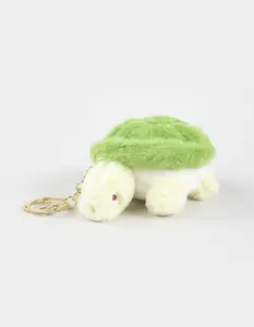 FULL TILT Turtle Plushie Bag Charm, Multi-Colored