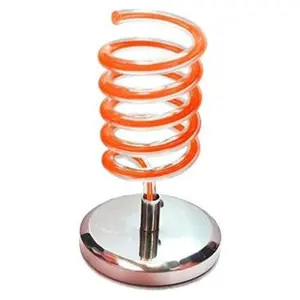 Alpha Hair Dryer Stand with Round Base - Eco-Friendly Plastic, Modern Design for Beauty Salons, Barbers & Home Use