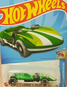 Hot Wheels HW Braille Racer - Twin Mill Green Diecast HW Celebration Racers