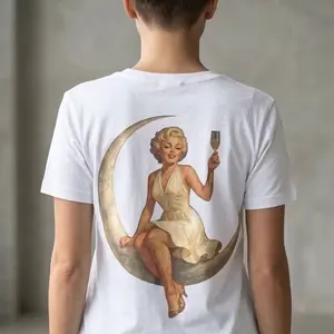 The Icon Shirt - Unisex T-Shirt with Marilyn Monroe Design on the Back