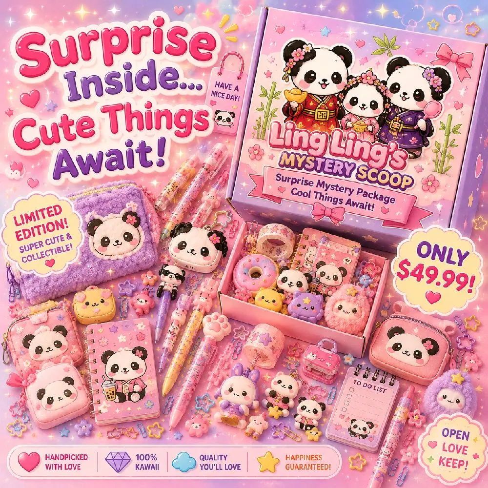 Kawaii Mystery Surprise Box - Anime, Cute Merch Collectibles for Enthusiasts (Collectibles Category)
