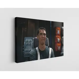 Interstellar Movie Canvas Print, Stunning Home Decor Art Space Sci-Fi Wall Decor