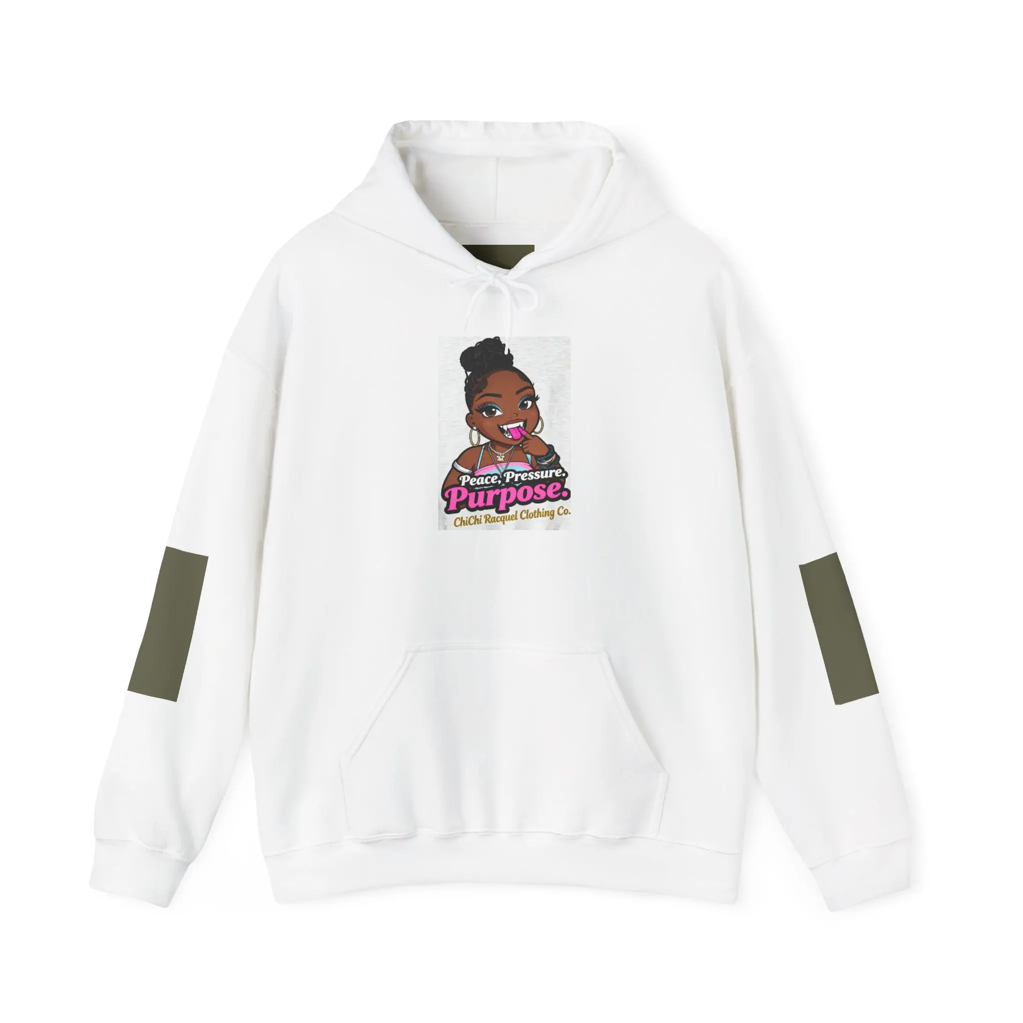 Purpose Logo Hoodie | Chichi Raquel Brand Graphic Hoodie