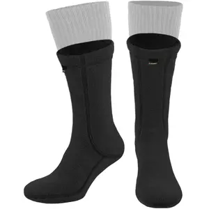 Outdoor Warm 8 Inch Boot Liner Socks - Hiking Sport Polartec Fleece Winter