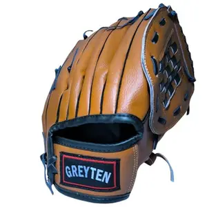 Soft Baseball Gloves, Team Sports 12.5 Inch Baseball Training Gloves Softball First Base Mitt Right Hand Throw Mitt for Men & Women