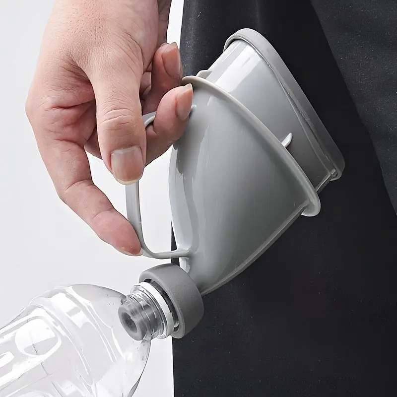 Leak-Proof Reusable Compact Car Emergency Relief Bottle with Lid, Unisex Easy-Storage Car Interior Accessory for Camping & Outdoor Sports Personal Care Supply