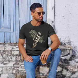 100% Cotton Oversized T-Shirt | Casual Loose Fit Comfortable Graphic Tee for Men