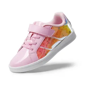 Dream Pairs Kids [Storybook DiscoStar] Girls Sneakers Toddler Little Kids Tennis School Walking Shoes