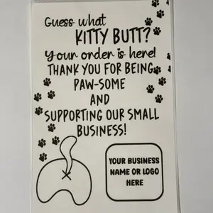 4"x6" Customizable Thermal Labels for Packaging - Personalized Business Name or Logo Design - Ideal for Small Businesses