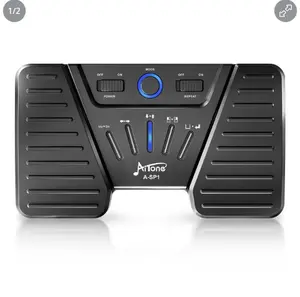 Wireless Page Turner Bluetooth Foot Pedal Music for iPad