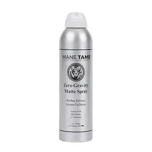 MANE TAME Zero-Gravity 7oz Matte Finish Spray - Adds Instant Fullness, Volume, Texture, and UV Protection for Thicker, Styled Hair