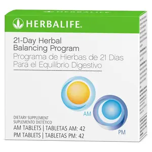 Herbalife 21-Day Herbal Balancing Program AM & PM Tablets for Digestive Wellness Support  Vitamin Supplement