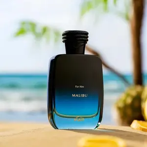 Men's Malibu EDP Spray - 3.4 oz (100ml) Luxury-Inspired Fragrance, Scented Cologne for Men, Perfumes EDP with Distinct Scent