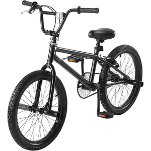 VEVOR BMX Bike, 18/20/24-Inch Wheel Freestyle & Race Bike with 360 Rotor and 4 Pegs, Beginner to Advanced BMX Bicycles for Teens