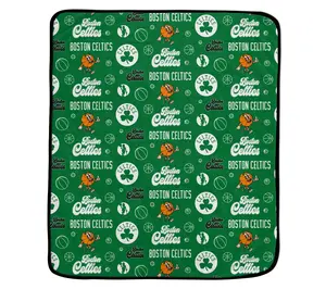 Pegasus Sports NBA Retro Mascot Repeat Cozy Blanket
