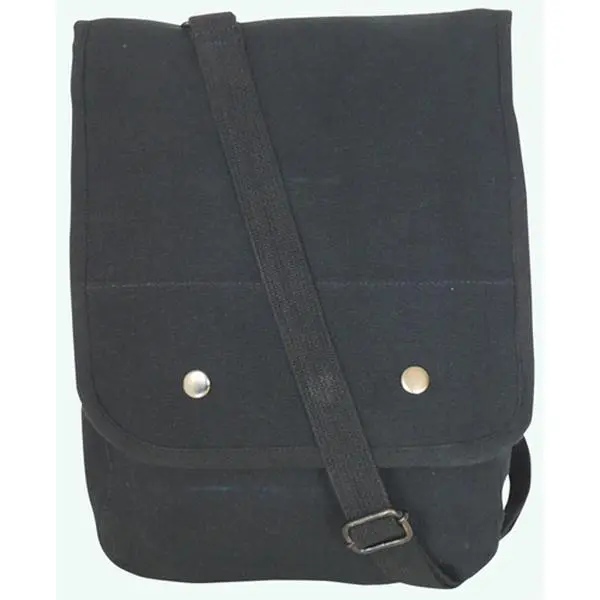 212 MAIN Black Map Case - Adjustable Sling Bag with Front Pocket, Inside Divider, Snap Flap, Crossbody Bag Functionality, Crossbody Bags
