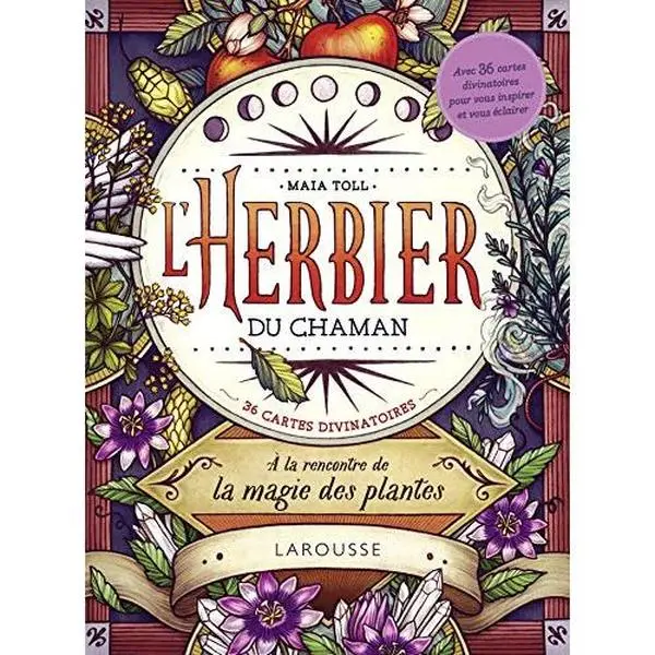 USED Book - L'Herbier du chaman by Kate O'Hara (Hardcover) - french