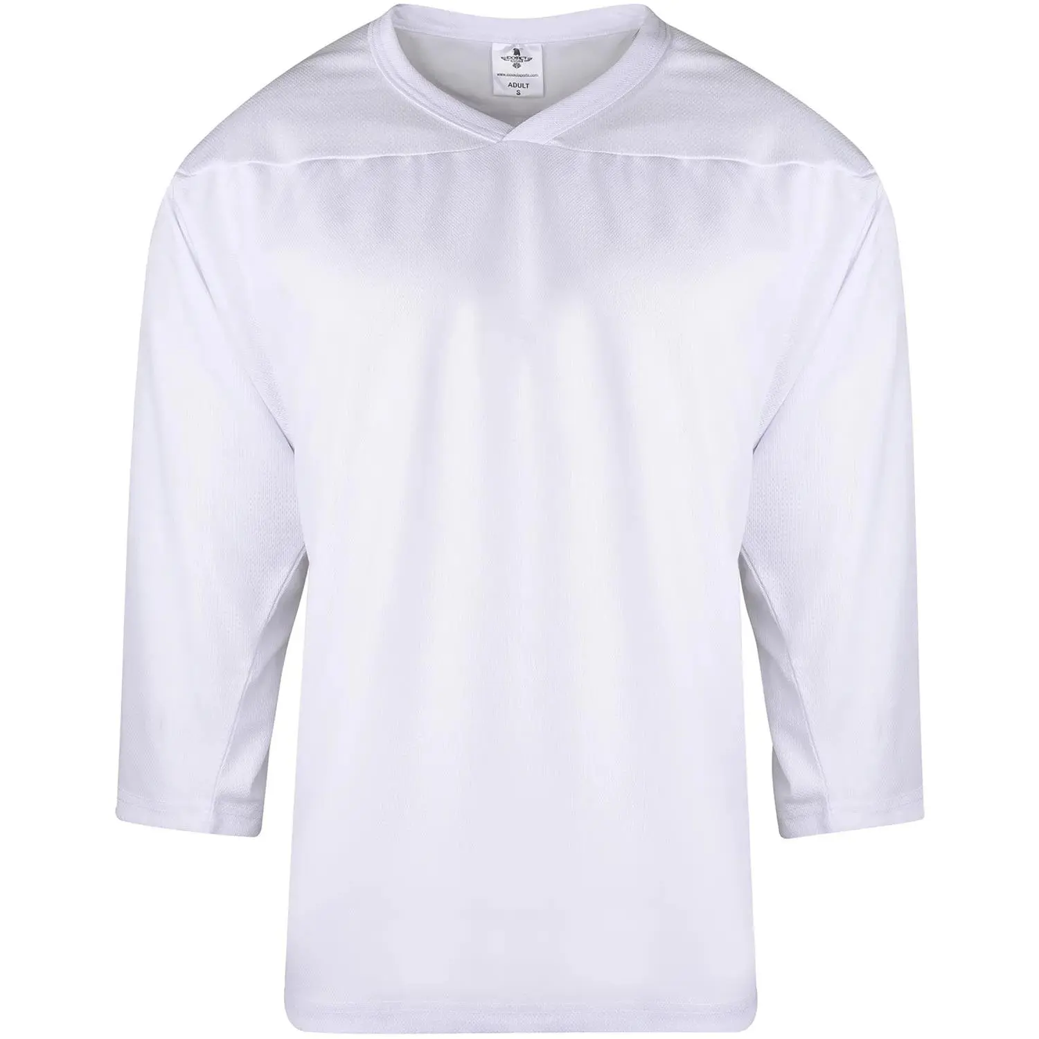Boys White Hockey Practice Jersey (Youth)