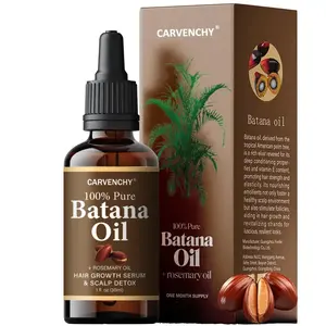 Batana Oil,Strong & Healthy Hair, Make Hair Longer Fuller Thicker, Organic Batana Oil with Rosemary,Organic Rosemary Oil Vitamin E Nourish Scalp,for All Hair Types