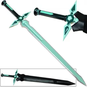 SAO Kirito Elucidator Sword Medium Carbon Steel with Sheath - (Kirito Kirigaya)