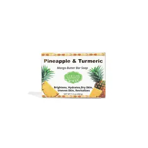 Pineapple Turmeric Mango Butter Bar Soap – Brightening Cleanse