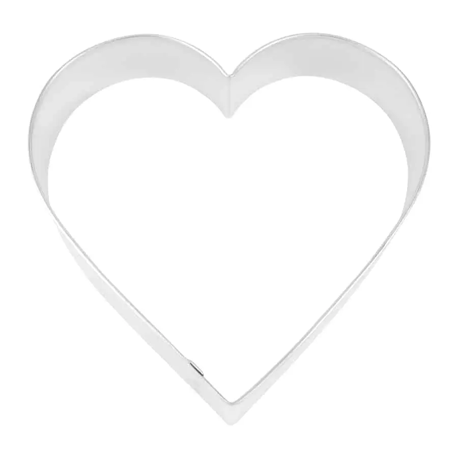 Heart Cookie Cutter 5in