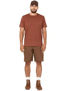 Brothers And Sons Men's Stretch Ripstop Slim Straight Cargo Shorts - Bassu22sh03-Brown