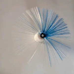 Sea Witch Blue & White Makes Em Bite Trolling Skirt Hand-Crafted by Capt Steve @ReelDealClearwater Fishing Lure Fishing Accessory