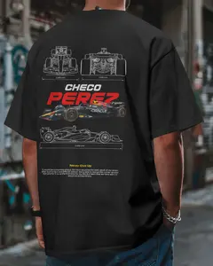Checo Racing Fan Art Tee • Latin Speed Spirit Graphic Shirt Gift for Grand-Prix Style Fans