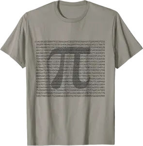 Pi to 1000 Places T-Shirt. Math Engineer 3.14 Mathematics T-Shirt - Karenlyn Shop 34B07KRRQ12Q