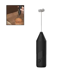 Coffee Stirrer, Milk Frother Handheld，Powerful Whisk Handheld Foam Maker Blender, Stainless Steel,for Coffee, Lattes, Matcha, Hot Chocolat, Frappe,And On So