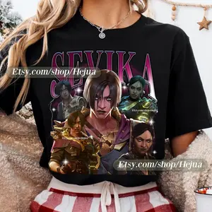(Sale Off Up To 50%) Sevika Arcane T-Shirt Unisex Vintage Streetwear Shirt Anime Apparel fanmerch lol Merchandise  Fan gift, Sweatshirt, Hoodie