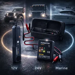 Wire tracing test kit, EM415PRO 6–42 V DC automotive circuit tester, quickly locates open circuits and short circuits, non-contact sensing probe for vehicle repair, essential equipment