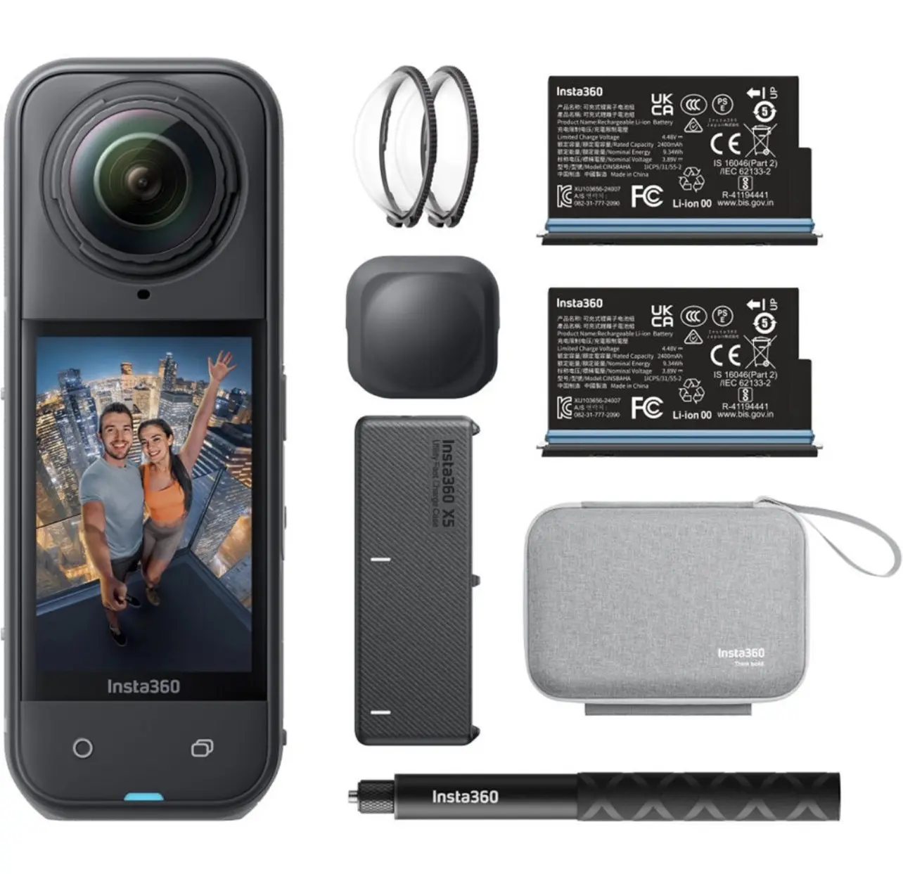 Insta360 X5 Essentials Bundle Waterproof 8K 360° Action Camera