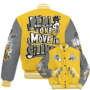 Friday Style Varsity Jacket Unisex, Urban Streetwear Fashion, All Over Print Bomber Coat, Trendy Gift Idea