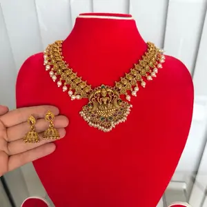 Brass Jewelry with earrings. New design ready to wear.