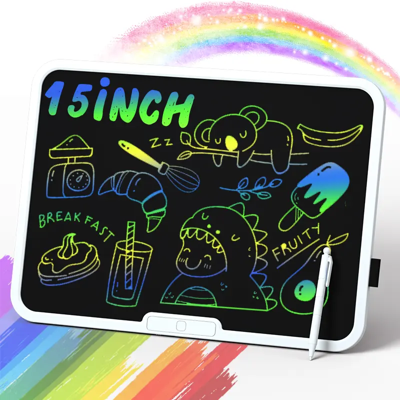 One set of 15-inch LCD writing board, children's toy, erasable electronic drawing board, educational toy
