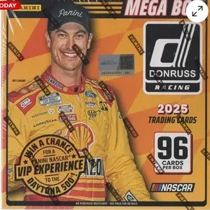 2025 DONRUSS RACING MEGA BOX