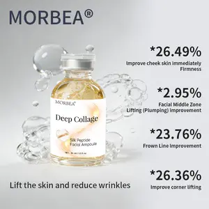 Silk Lifting Peptide Ampoule 30ml | Wrinkle Care | Face Lift at Home Serum with Peptides & Deep Collagen | Plumping Smooth Anti Aging Korean Skincare