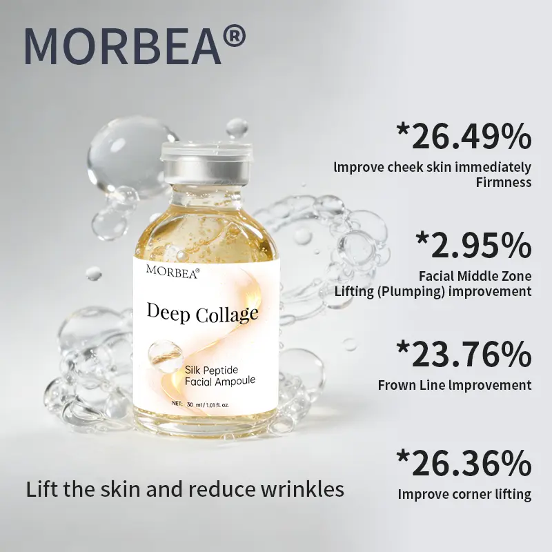 Silk Lifting Peptide Ampoule 30ml | Wrinkle Care | Face Lift at Home Serum with Peptides & Deep Collagen | Plumping Smooth Anti Aging Korean Skincare