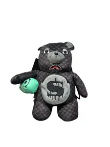 SPRAYGROUND: DRIPPING SHARKS IN PARIS TEDDY MONEYBEAR BACKPACK